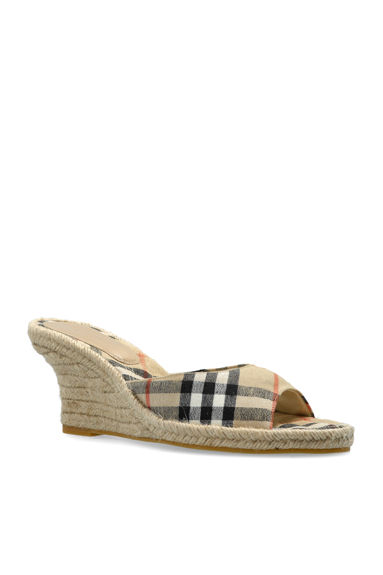 Beige Wedge sandals Mews Burberry - Vitkac AS